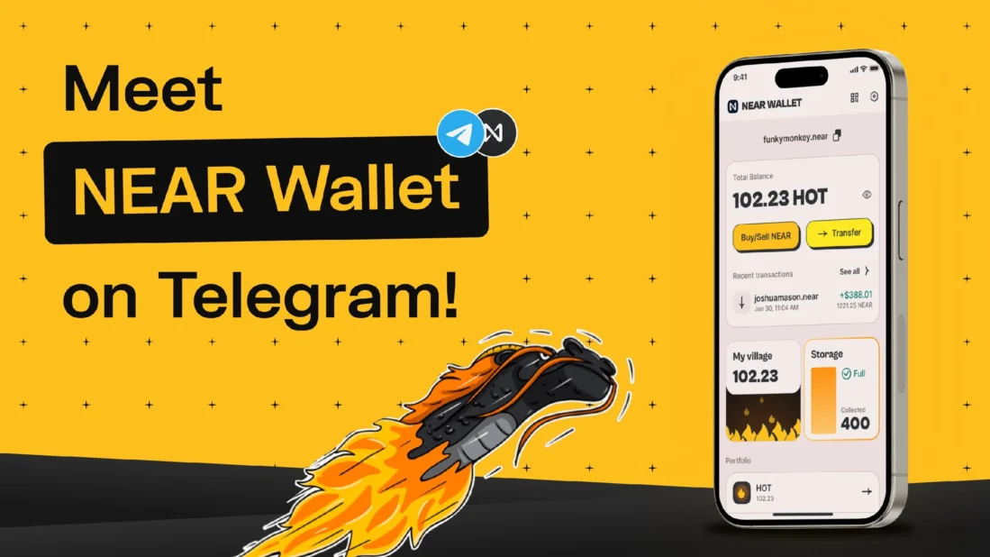 How to earn $HOT coin in NEAR Wallet - the most detailed guide. We farm tokens in Telegram for free