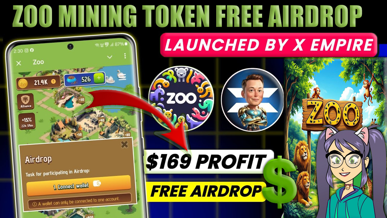 Explore Zoo Bot: Earn Crypto While Enjoying the Game! 🚀🌟